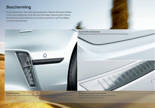 Toyota Prius Wagon accessoires Brochure Nederland