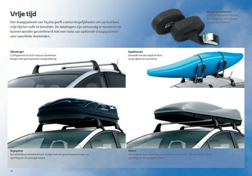 Toyota Prius Wagon accessoires Brochure Nederland