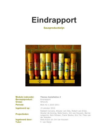 Eindrapport