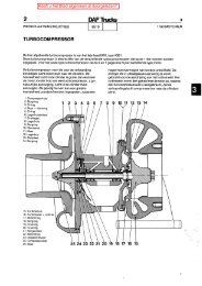 Daf 2800, 3300 en 3600 turbo compressor - Oudedaftechniek.nl