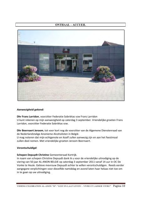Pagina 1 - AA Vlaanderen