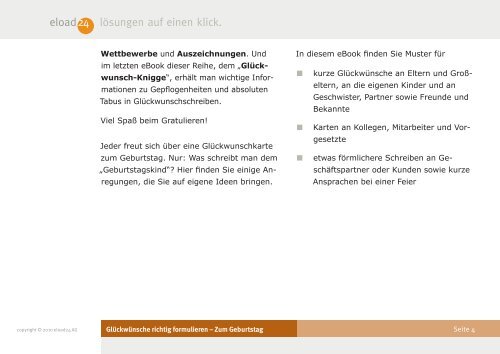 Glückwünsche richtig formulieren