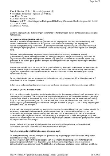 FW: Uitbreidingsplan Katingerveld Balkbrug - Gemeente Hardenberg