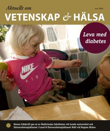 Leva med diabetes - Aktuellt om Vetenskap och Hälsa