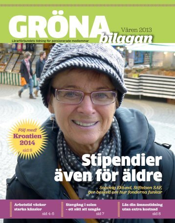 Gröna bilagan nr 1 2013 - Lärarförbundet