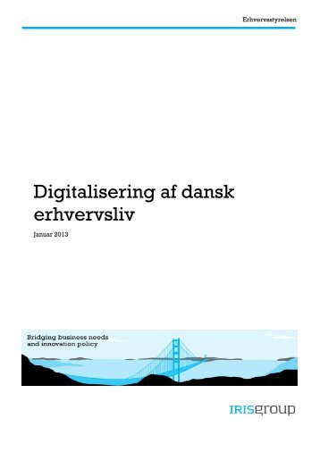 Digitalisering af dansk erhvervsliv - Erhvervsstyrelsen