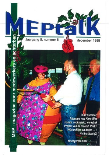 MEPtalk 1999-6 - eTNOs