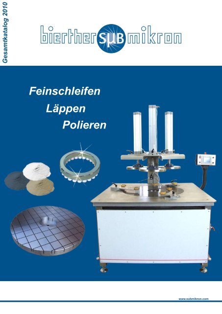 Gesamtkatalog 2009 im PDF Format - Bierther Submikron GmbH