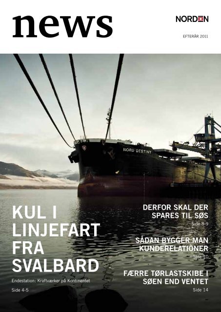 Kul i linjefart fra Svalbard - Dampskibsselskabet NORDEN A/S