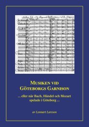 Folder (pdf) - Musiken vid Göteborg Garnison