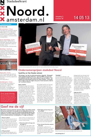 stadsdeelkrant 14 mei 2013 - Stadsdeel Amsterdam-Noord ...