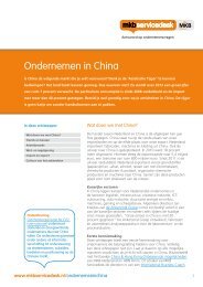 Ondernemen in China - Week van de Ondernemer