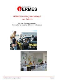 HERMES-manual (NL) - Verkeerskunde
