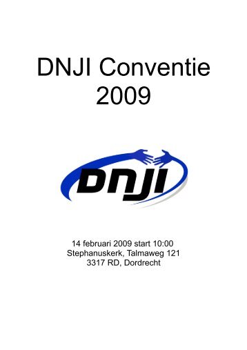 Programma DNJI conventie 2009