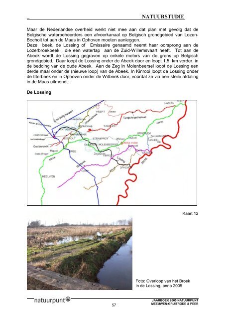 2005 - Abeek, Natuurpunt Meeuwen-Gruitrode & Peer