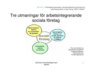 Tre utmaningar för arbetsintegrerande sociala företag - Skoopi