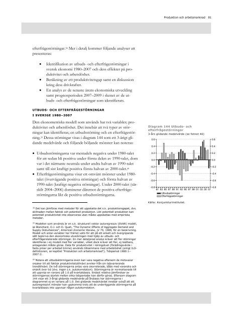 Produktivitetsanalys - en central uppgift för den ... - Konjunkturinstitutet