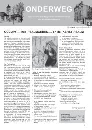 OnDERWEG - Duinzichtkerk/Vredeskapel