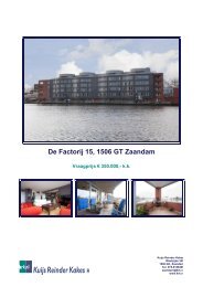 De Factorij 15, 1506 GT Zaandam - Kuijs Reinder Kakes