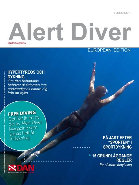 FREE DIVING Det här är en ny del av Alert Diver ... - DAN Europe