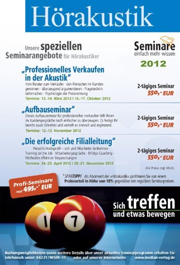 Seminare - Median-Verlag