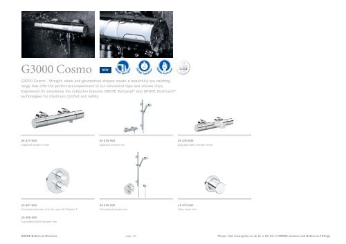 GROHE Bathroom Brochure - Bathroom and Tile Gallery