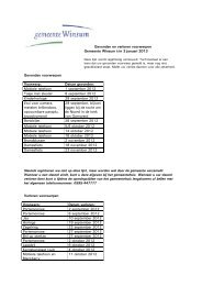 Gevonden en verloren voorwerpen Gemeente Winsum t/m 3 januari ...