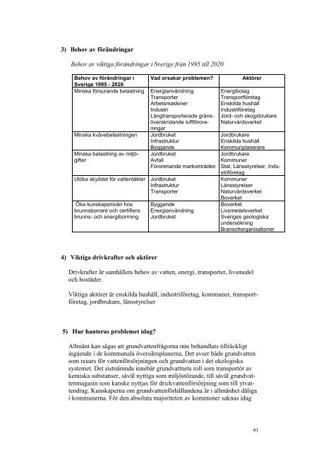 Grundvatten av god kvalitet. SGU Rapport. - Sveriges geologiska ...