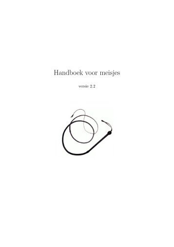 Handboek voor meisjes - Sletjechat