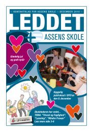 Leddet dec. 2010 - Assens skole