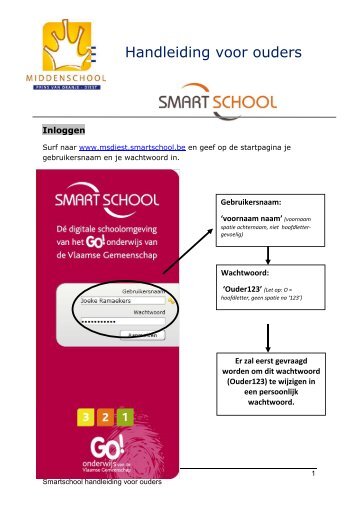 Smartschool handleiding voor ouders