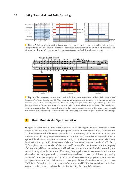 Linking Sheet Music and Audio – Challenges and New Approaches
