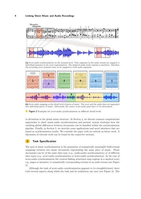 Linking Sheet Music and Audio – Challenges and New Approaches