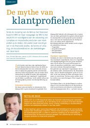 klantprofielen - SVC