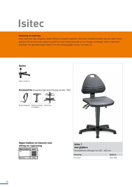 Catalogus zitoplossingen voor de industriële werkplek - Bimos