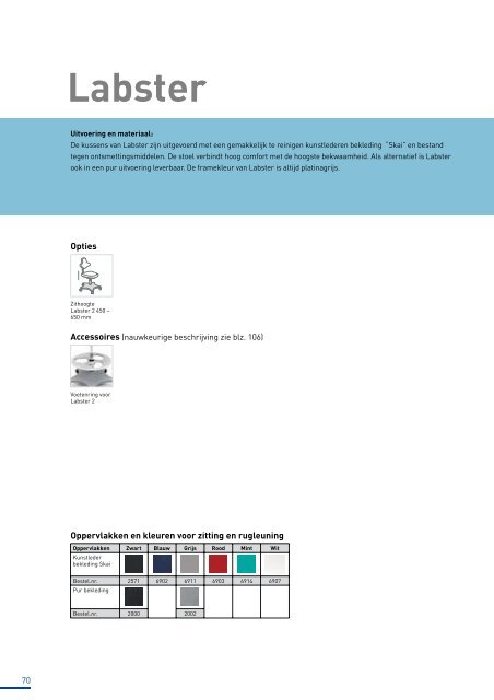 Catalogus zitoplossingen voor de industriële werkplek - Bimos