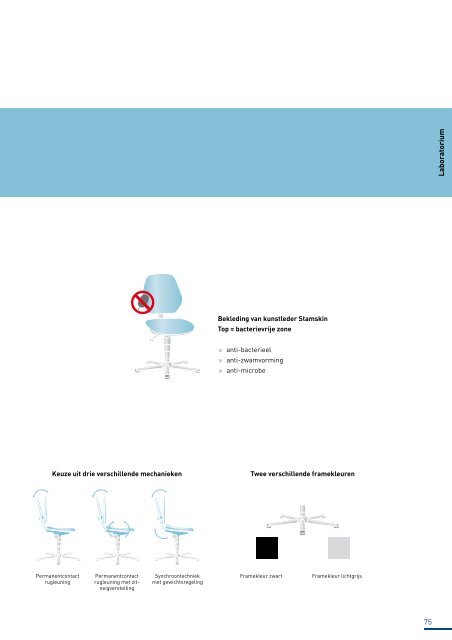 Catalogus zitoplossingen voor de industriële werkplek - Bimos