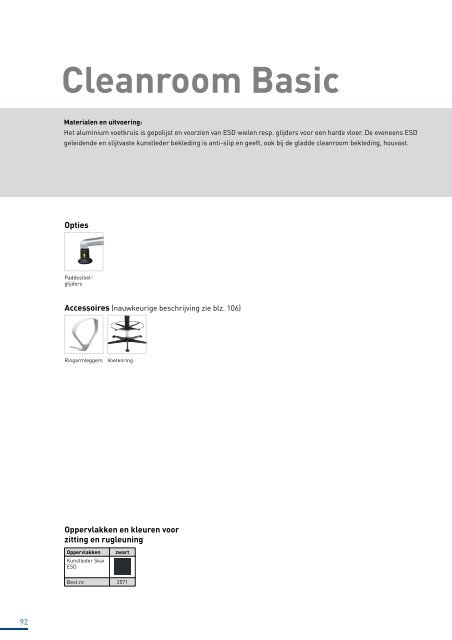 Catalogus zitoplossingen voor de industriële werkplek - Bimos