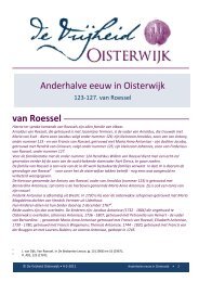 Families 123-127 van Roessel - De Vrijheid Oisterwijk