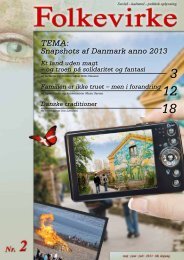 Snapshots af Danmark anno 2013 - Folkevirke