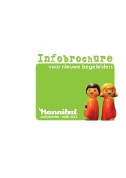 infobrochure begeleiders autivakanties - Hannibal