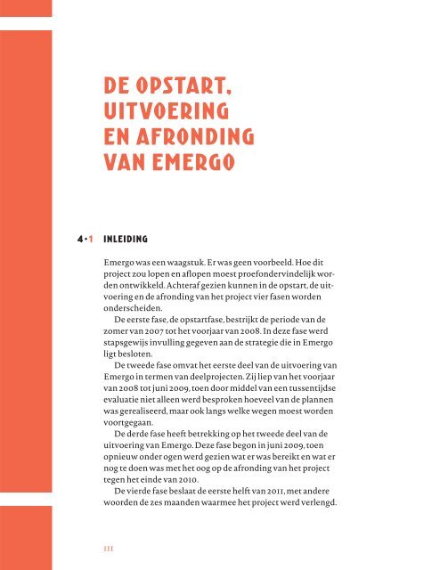 Emergo een rapport - Website voor de Politie