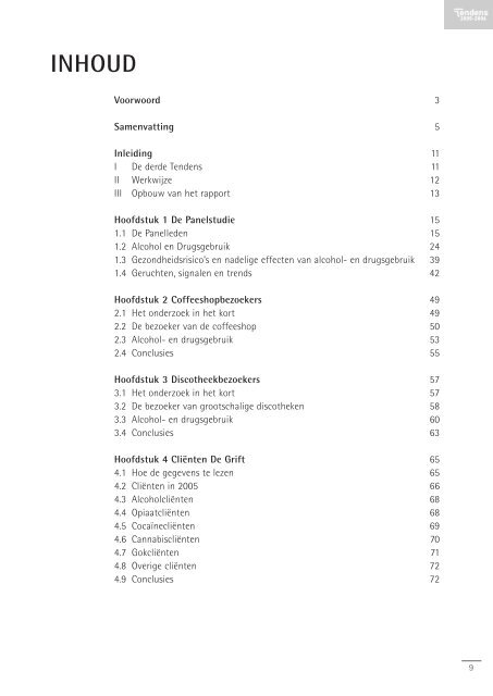 Volledig rapport Tendens - IrisZorg