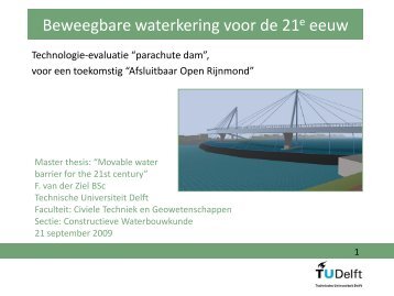 Movable Water barrier for the 21st century - Delta Interventions