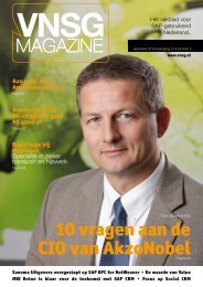 10 vragen aan de CIO van AkzoNobelPagina 26 - VNSG