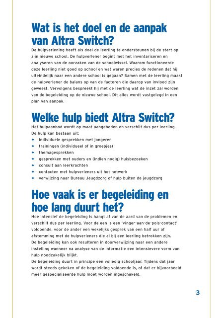 Voor wie is Altra Switch? - Jeugdhulpwijzer