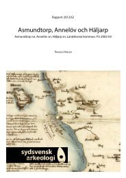 Asmundtorp, Annelöv och Häljarp. FU 2002-03. - Sydsvensk ...