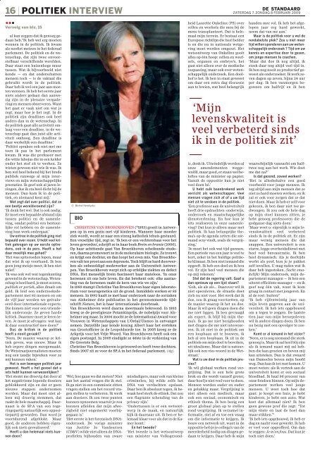 14 POLITIEK INTERVIEW