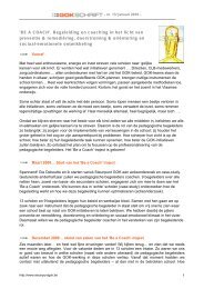 'BE A COACH'. Begeleiding en coaching in het licht van preventie ...