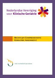 Definitieve richtlijn CGA - Nederlandse Vereninging voor Klinische ...